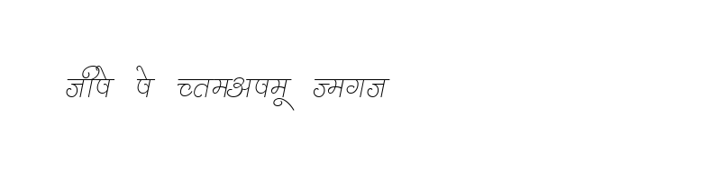 font preview of k310