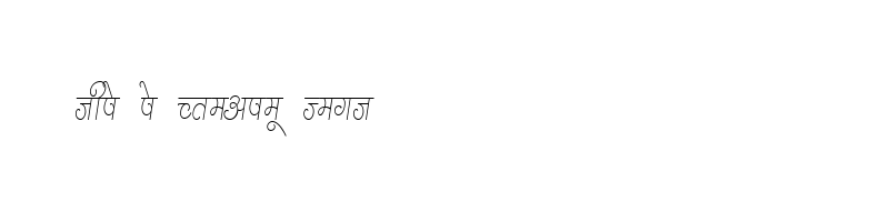 font preview of k314