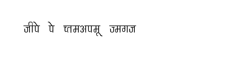 font preview of k340