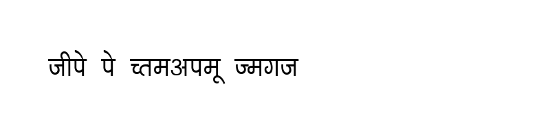 font preview of K46