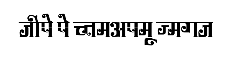 font preview of K460