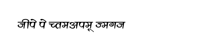 font preview of K561
