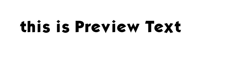 font preview of kabelbn