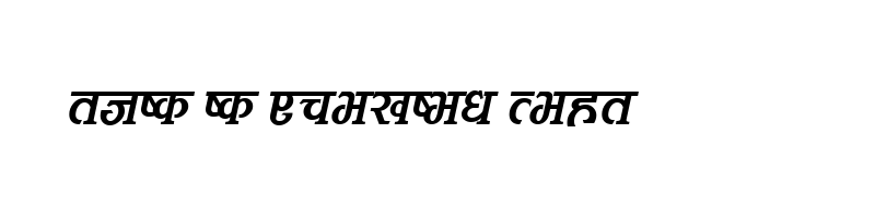 font preview of KAMAI___