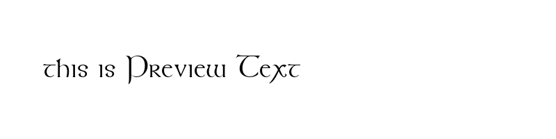 font preview of keltn