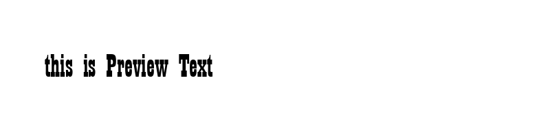 font preview of KENNY