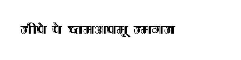 font preview of KRDEV200