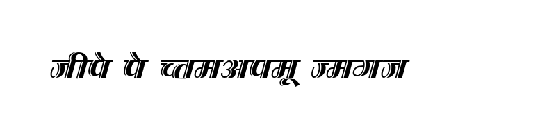font preview of KRDEV202