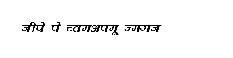 font preview of KRDEV223