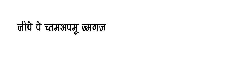 font preview of KRDEV244