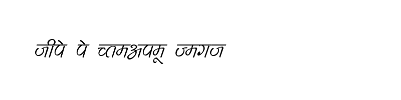 font preview of KRDEV266