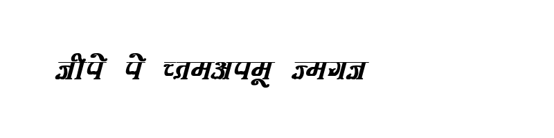 font preview of KRDEV353