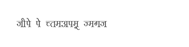 font preview of KRDEV386