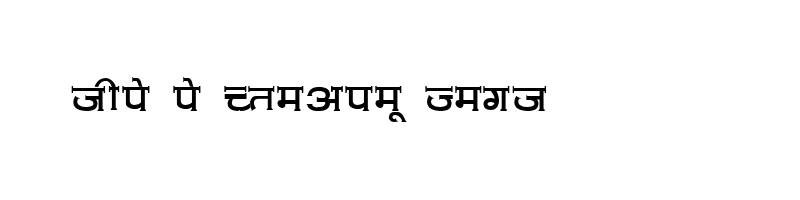 font preview of KSN-15