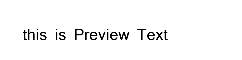 font preview of mangal_1