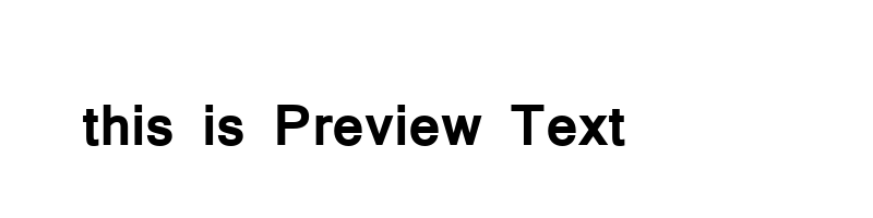 font preview of mangalb_1