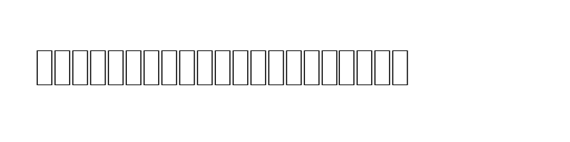 font preview of MAPSYM