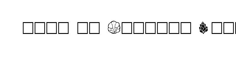 font preview of MFSYM003