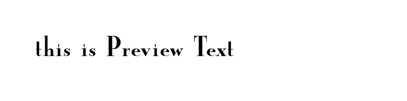 font preview of monalisn