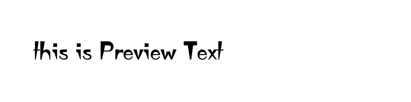 font preview of nipd
