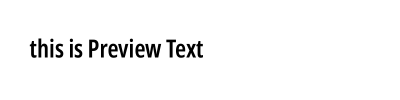 font preview of NotoSansDevanagari_ExtraCondensed-SemiBold