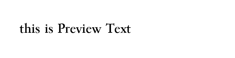 font preview of PARAMOUN