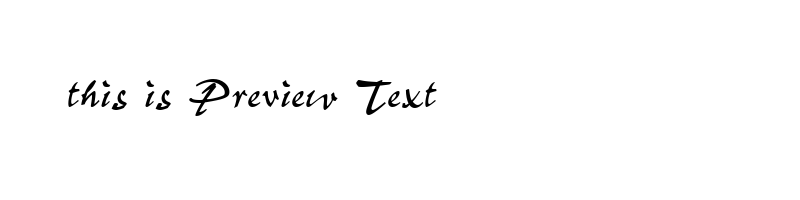 font preview of PEPITA