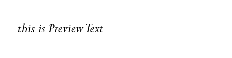 font preview of PERI__
