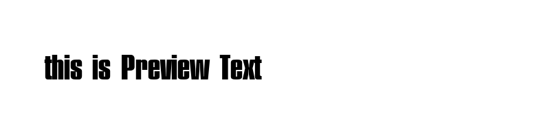font preview of plk4