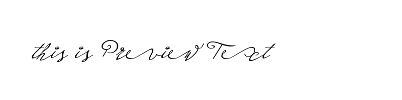 font preview of PlumeroScript_0