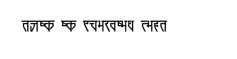 font preview of Prachin