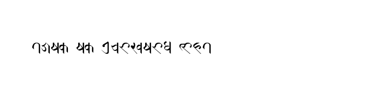 font preview of PRACP