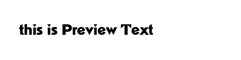 font preview of PYTHAGOR
