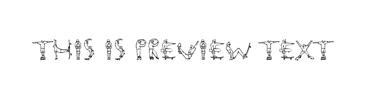 font preview of RAD_