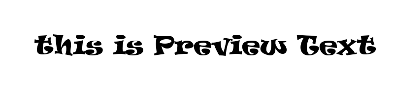 font preview of RAVIE_1