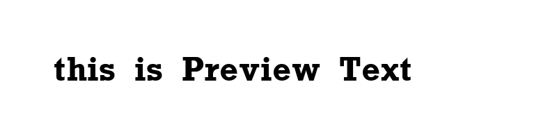 font preview of ROCKNB
