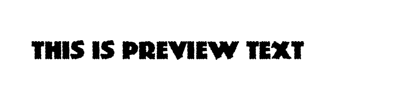 font preview of ROCKSTON