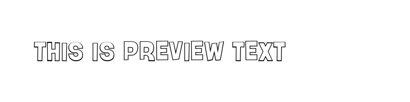 font preview of Rollwbo