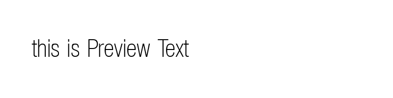 font preview of sacl