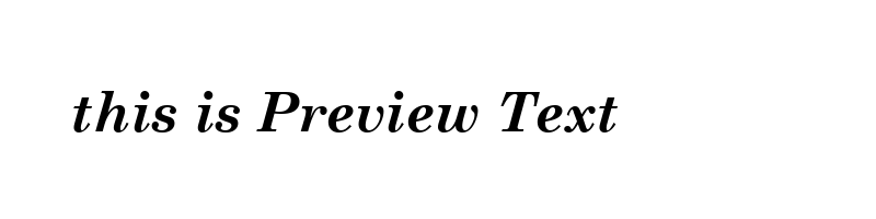 font preview of SCHLBKBI_1