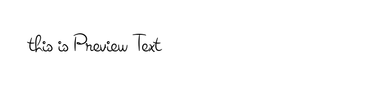 font preview of Secret Recipe_0