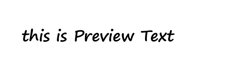 font preview of segoeprb_1