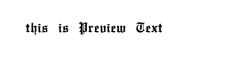 font preview of SIGROOMT_1