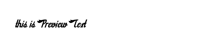 font preview of SLOEGIN