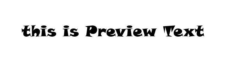 font preview of SNAP__