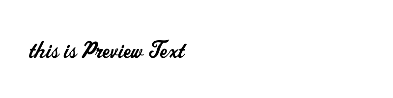 font preview of spoleto
