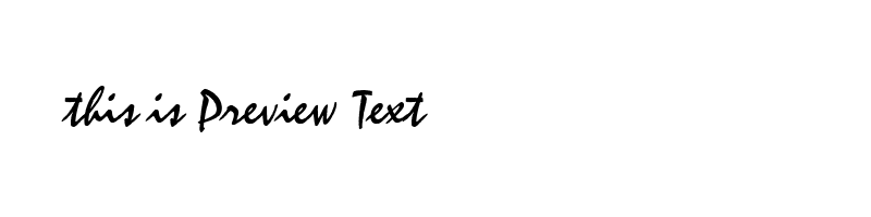 font preview of stac222n