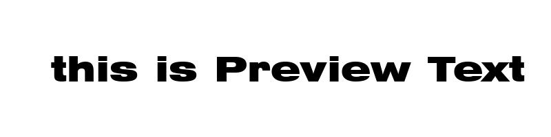 font preview of swissek