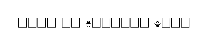 font preview of sy060ntt