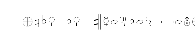font preview of symusic